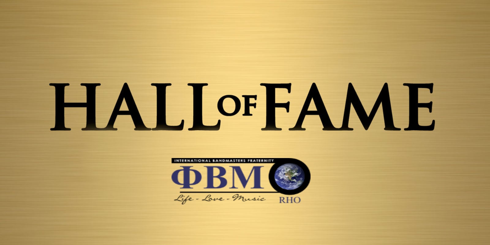 Website UPDATE: Hall of Fame