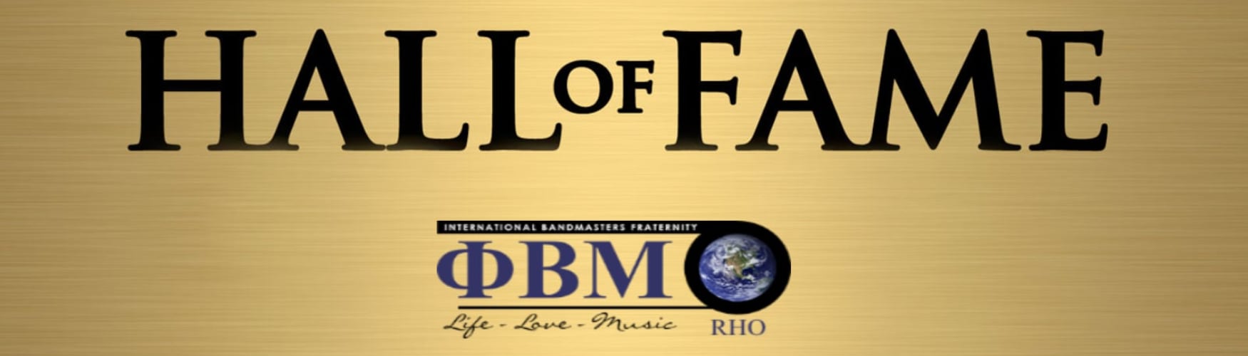 Website UPDATE: Hall of Fame